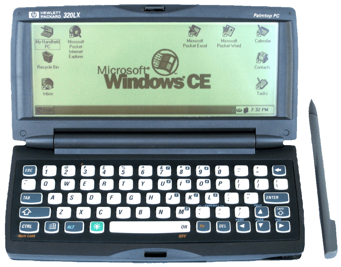 HP 320LX Windows CE Device (1997)